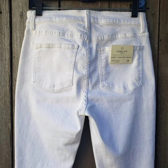 Fidelity Denim Gwen High Rise Skinny - 26 - Picture 9 of 15